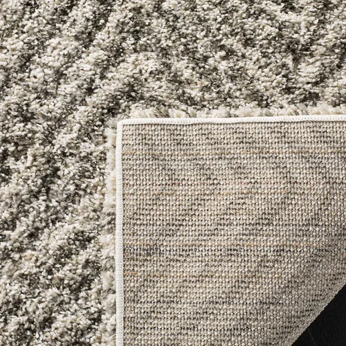 Miniatura 7 de SAFAVIEH Hudson Shag Collection - Alfombra decorativa de 2 x 3 pies, diseño de cheurón, no desprende pelusa y de fácil cuidado, 2 pulgadas