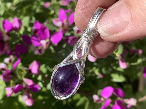 Miniatura 16 de Colgante de cristal de cuarzo rosa de 14 quilates, calidad AAA relleno de oro, varita de corazón, reiki Energy Romance, con elegante caja de regalo