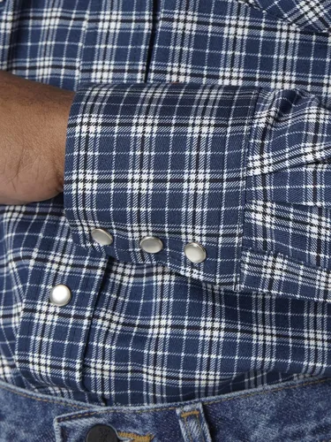 Miniatura 5 de Wrangler Riggs Workwear FR - Camisa de manga larga con dos bolsillos para hombre