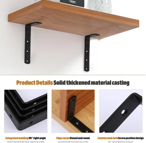 Miniatura 5 de Anclajes de pared para muebles, 12 unidades, antipunta, a prueba de bebés, para asegurar la seguridad, 400 libras, estantería de tocador a la pared