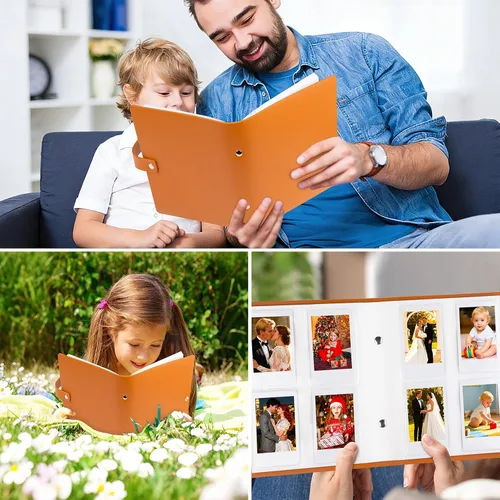 Miniatura 9 de Mini álbum de fotos con 360 bolsillos para cámara instantánea Fujifilm Instax Mini 12 11 9 8+ 8 LiPlay, álbum de imágenes para Polaroid Snap/Snap