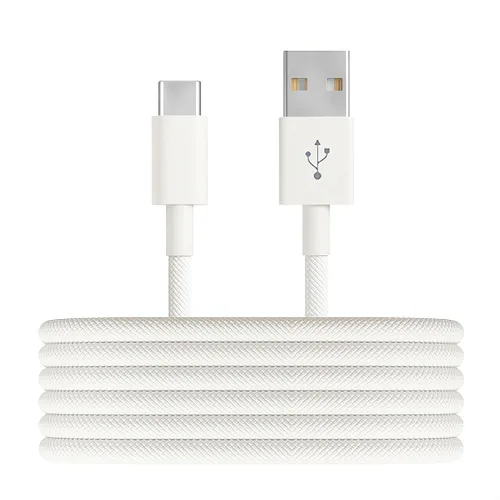Miniatura 12 de [Paquete de 2 unidades de 1 m Certificado MFi] Cable USB C tejido CarPlay para cargador Apple iPhone 17 Pro Max, cable USB A a USB-C duradero
