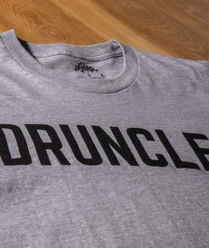 Miniatura 5 de DRUNCLE Funny Uncle Beer Drinker Beber Broma Familiar Humor Funcle Camiseta para hombre