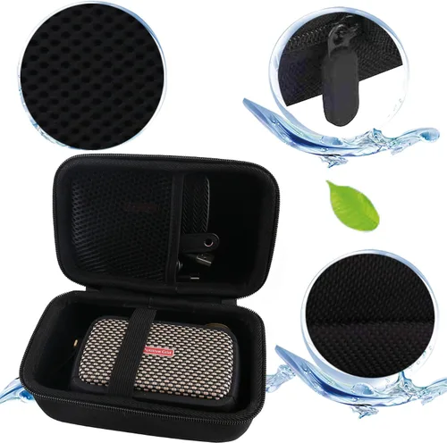 Miniatura 3 de Estuche rígido de almacenamiento EVA para Positive Grid Spark GO 5W amplificador de guitarra inteligente ultraportátil, compatible con cable y otros