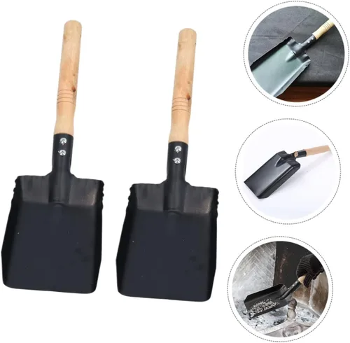 Miniatura 2 de Pala pequeña para cultivar verduras, pala para granja, removedor de hielo, pala de jardinería, pala de nieve para entrada, pala de jardín, pala