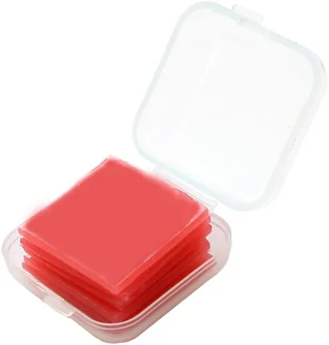 Miniatura 3 de EUBUY 24 piezas de cera de diamantes, colorido bricolaje pintura de diamantes pegamento arcilla pintura cera contenedores cuadrados organizador caja