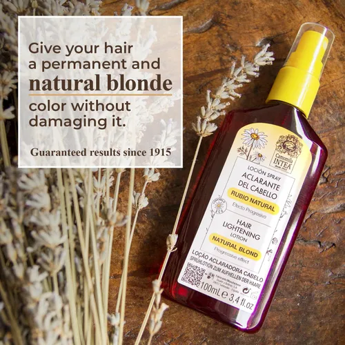Miniatura 2 de Camomila Intea Blonde Spray - Aclarador de cabello de manzanilla con color suave, sin amoníaco ni parabenos, 3.4 onzas