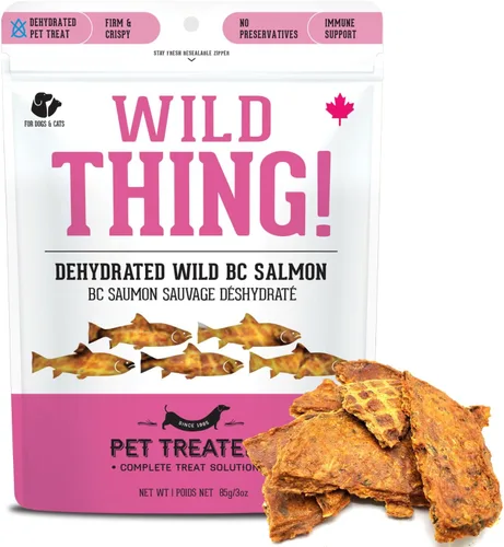 Miniatura 12 de The Granville Island Pet Treatery Piel de bacalao deshidratada para perros y gatos (2.5 onzas, paquete de 1) – Golosinas deshidratadas de un solo