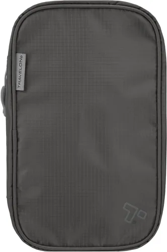 Miniatura 9 de Travelon Kit de aseo compacto para colgar, Negro, Tamaño único