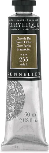 Miniatura 67 de Sennelier Acrílico para artistas extrafinos, 2.0 fl oz, luz verde cromo S3