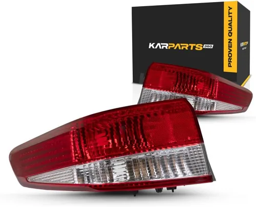 KarParts360: Para 2003 2004 Honda Accord Conjunto de luces traseras par lado conductor y pasajero w/bombillas para HO2800148 HO2801148 |