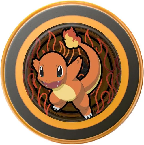 Miniatura 4 de PopSockets Agarre adhesivo para teléfono, soporte, soporte para teléfono, Pokemon - Esmalte Bulbasaur