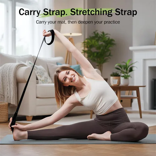 Miniatura 5 de Slim Panda Yoga Mat Straps for Carrying, Adjustable Yoga Mat Carrier Sling Fits All Mats(Mat Not Included)