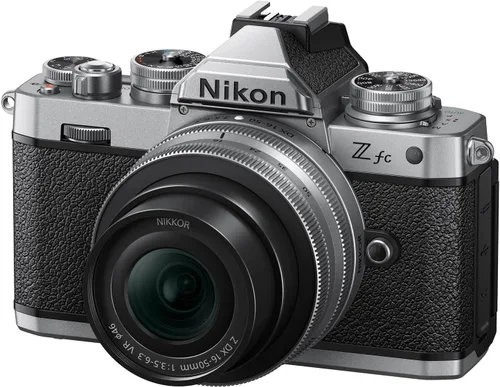Miniatura 2 de Nikon Z fc con lente zoom gran angular Cámara retro-inspirada compacta sin espejo para fotos/vídeo con lente zoom 16-50mm Modelo Nikon USA
