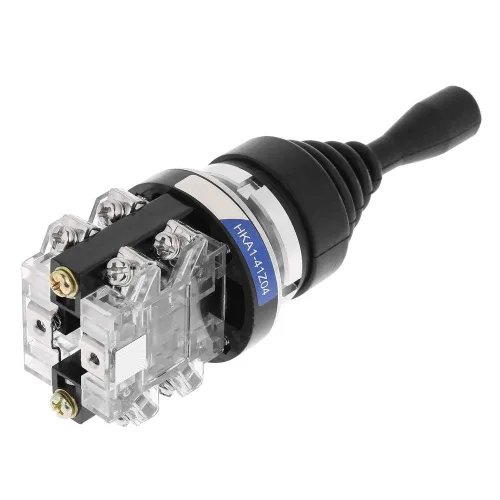 Miniatura 7 de Interruptor de palanca de mando de 4 posiciones 4NO Spring Return Momentary Joy Stick Reemplazo para HKAI-41Z04