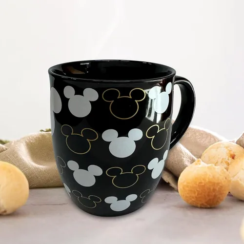 7 Star Mouse - Taza coleccionable con diseño de balas para café, té, bebidas frías, color negro, 16 onzas, para todas las ocasiones o recuerdos