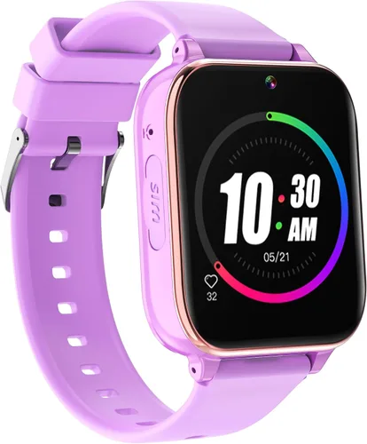 Miniatura 4 de Reloj inteligente 4G para niños, reloj inteligente para niños y niñas, con llamadas, juegos SOS, cámara de alarma, calculadora de música, modo