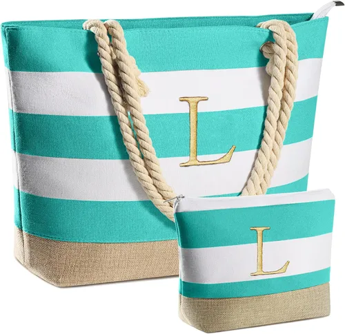 Miniatura 103 de YOOLIFE Beach Bags for Women - Travel Canvas Beach Tote, Pool Waterproof Bag, Travel Essentials, Gifts for Women Birthday