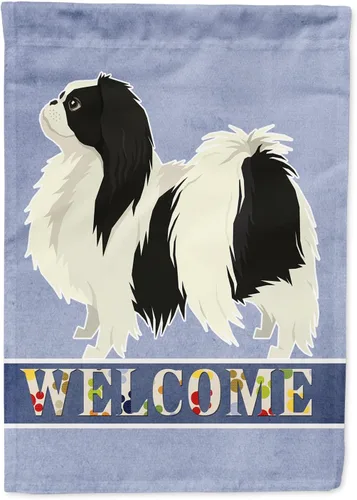 Miniatura 102 de Caroline's Treasures CK3704GF Bandera de jardín de bienvenida de Akita Shepherd Black and Tan - Bandera decorativa para patio exterior, patio