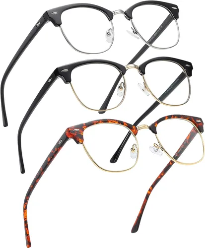 Miniatura 20 de Perfectmiaoxuan - Gafas con bloqueo de luz azul, para computadora/juegos/pantalla para mujeres u hombres, anti luz azul y UV, Estándar