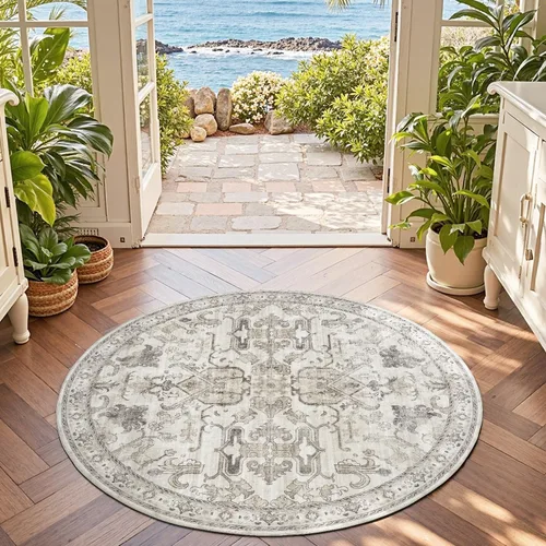 Miniatura 96 de jinchan Lima - Alfombra de pasillo lavable de 2 x 6 pies, antideslizante, de pelo corto, suave, ultrafina, alfombra envejecida para casa de campo