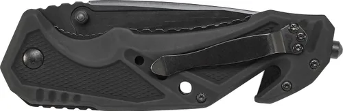 Miniatura 2 de Smith & Wesson M&P SWMP11B - Cuchillo plegable SS de alto carbono de 8.9 pulgadas con hoja de punta Tanto de 3.8 pulgadas y mango de aluminio