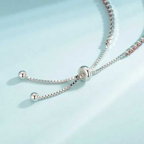 Miniatura 3 de Pulseras de tenis de plata de ley con piedra natal para mujer, pulsera de bolo de tenis de 0.098 in, joyería de moda, regalos de cumpleaños