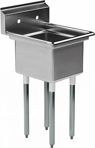 Miniatura 9 de Fregadero de acero inoxidable para preparación y utilidad Acero inoxidable 304 Restaurante, cocina, lavandería, garaje