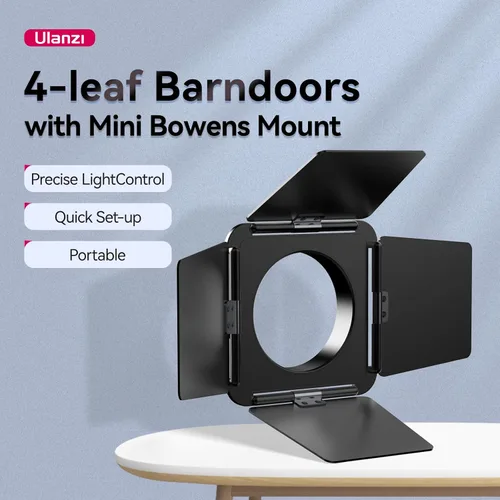 Miniatura 2 de Bafle de luz de cuatro hojas para Ulanzi LT028 40W COB Light