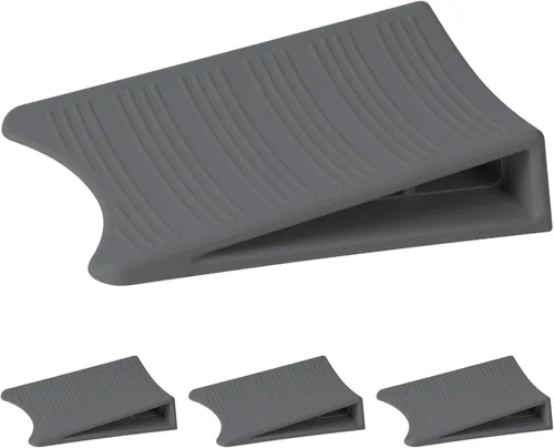 Miniatura 14 de Optish Originales Topes de Puerta Patentados para la Parte Inferior de la Puerta, Topes de Puerta de Goma Antideslizantes, Cuñas de Puerta para Gris