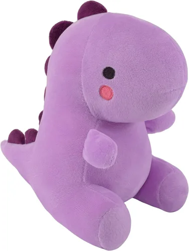 Miniatura 11 de Peluche de dinosaurio de peluche, juguetes lindos de anime, almohada suave de dinosaurio de anime, regalo para niños y niñas, color azul, 10.8 C-blue