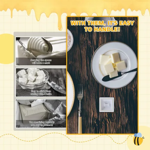 Miniatura 4 de Esparcidor de mantequilla, dispensador de mantequilla de mazorca de maíz con cubierta integrada, soporte para barra de mantequilla, aplicador