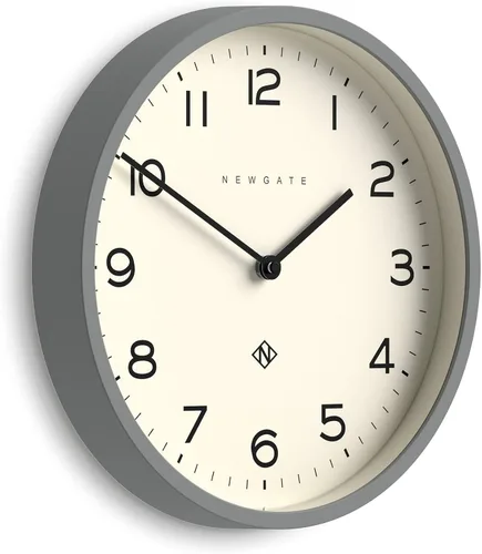 Miniatura 8 de NEWGATE Reloj de pared con número cuatro eco, reloj redondo moderno, 11.8 in, naranja, números fáciles de leer, ideal para cocina, sala de estar u