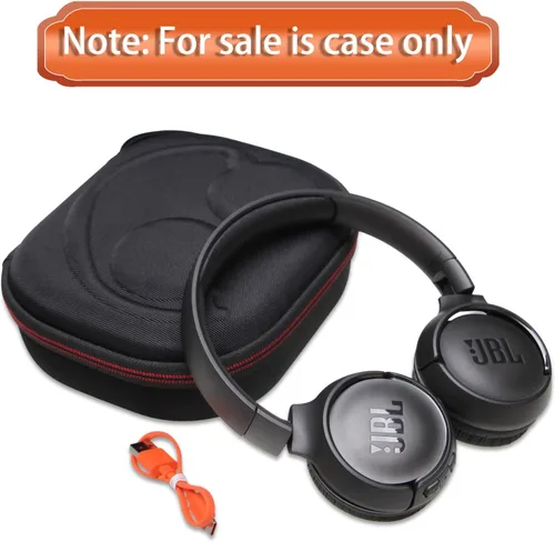 Miniatura 6 de LTGEM - Funda compatible con auriculares JBL Tune 510BT 520BT 500BT 570BT 660NC 710BT 720BT 770NC y Live 460NC 660NC 670NC 770NC 760NC, negro