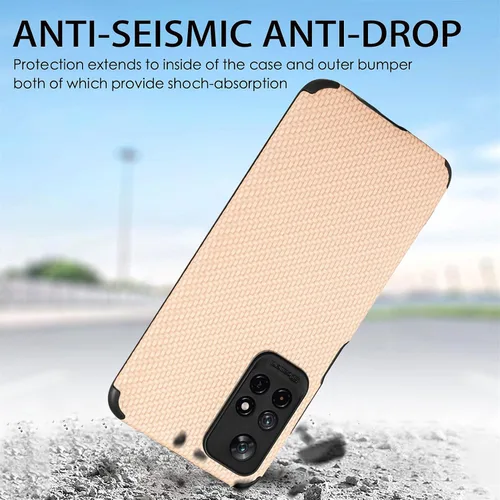 Miniatura 5 de Funda para Redmi Note 11 4G, funda para Redmi Note 11 4G con funda de teléfono 2 en 1, color amarillo