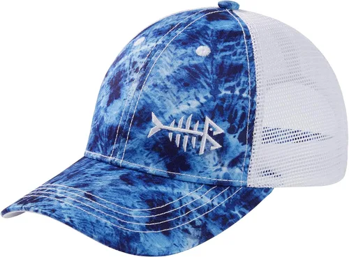Miniatura 20 de BASSDASH Altimate Gorro de Pesca con Espalda de Malla para Hombres y Mujeres Gorra de Béisbol Camionero Ajustable