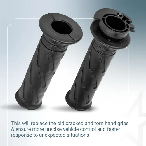 Miniatura 6 de BlueStars Durable 57110-29G02-291 & 57211-22D02-291 - Agarres de mano para motocicleta, compatibles con Suzuki GSX-R600 GSX-R750 GSX-R1000 AN400