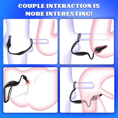 Miniatura 6 de Juguete sexual masculino para masaje de próstata, potente y preciso estimulador continuo de la próstata con 7 modos, juguete de próstata vibrador