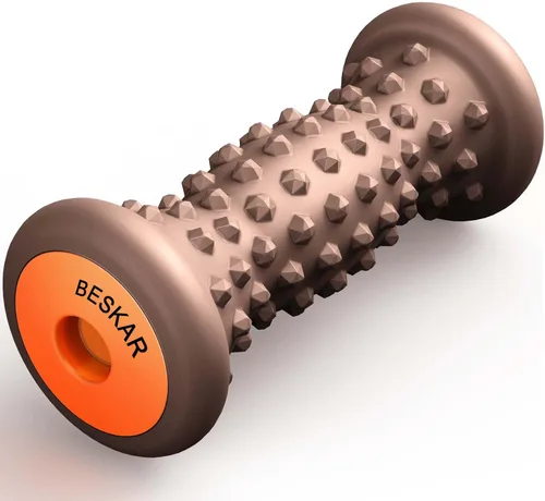 Miniatura 12 de BESKAR Rodillo de masaje para los pies para aliviar la fascitis plantar, herramienta de reflexología del pie, rodillo de masaje de puntos