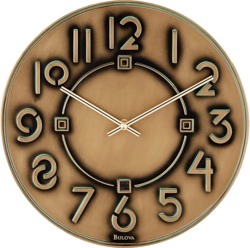 Miniatura 2 de Bulova C3333 Exposición Frank Lloyd Wright Reloj de pared