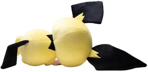 Miniatura 2 de Pokemon Pichu de peluche de 18 pulgadas - Cuddly- Imprescindible para los fanáticos de Pokémon - Peluche para viajes, paseos en coche, PKW2528