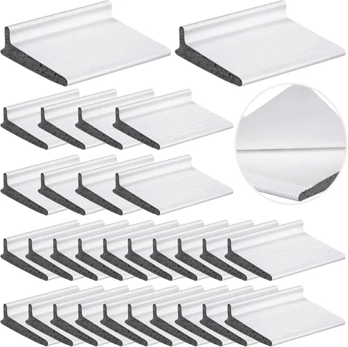 30 piezas de sellos de esquina de puerta, burlete de puerta para marco de puerta, sellos de esquina de puertas para puertas exteriores, tope de