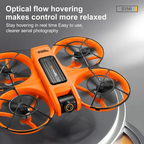 Miniatura 2 de Drone RC con cámara dual HD para adultos, drones FPV con pantalla HD en el controlador, motor sin escobillas, posicionamiento de flujo óptico, modo