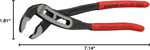 Miniatura 5 de KNIPEX - 88 01 180 SBA Knipex Tools - Alicates para bomba de agua de cocodrilo (8801180SBA)