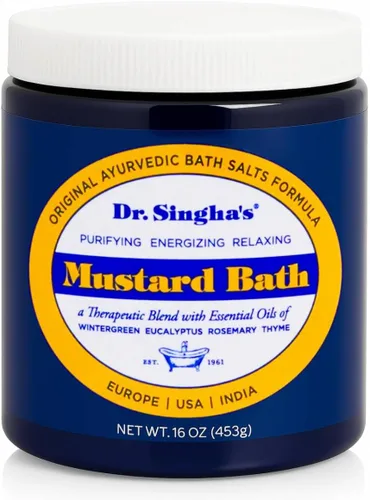 Mostaza para baño de Dr. Singhas, 16 onza