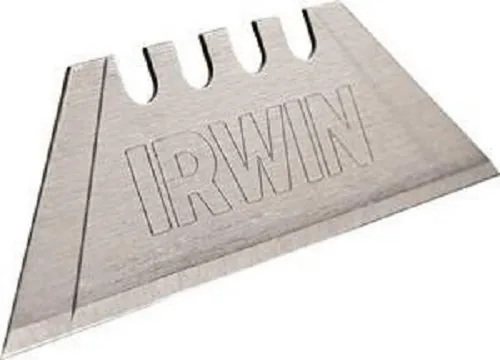 IRWIN Cuchilla de afeitar utilitaria, acero al carbono, 3/4 pulgadas, paquete de 50 (2014098)