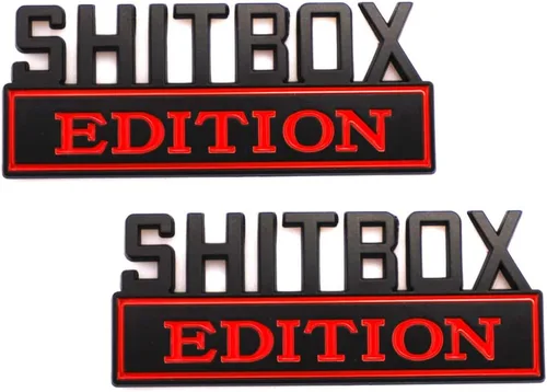 Miniatura 54 de Fuck IT Edition, emblema para el lado del coche, parte trasera, capó, puerta del maletero, 3D, para F 150, F250, F350, Silverdo, 1500, 2500, Sierra