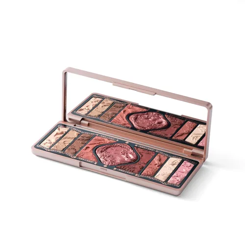Miniatura 3 de FLORASIS Paleta de maquillaje con grabado floral Phoenix (01 Oro Marrón)