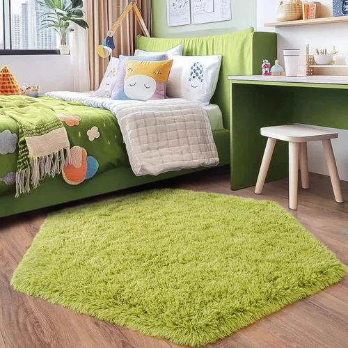 Miniatura 119 de Alfombras de Pasillo para Dormitorio 2x6 pies Alfombras de Pasillo para Pasillos Antideslizantes Suaves de Pelo Largo Alfombra de Cabecera, Alfombra