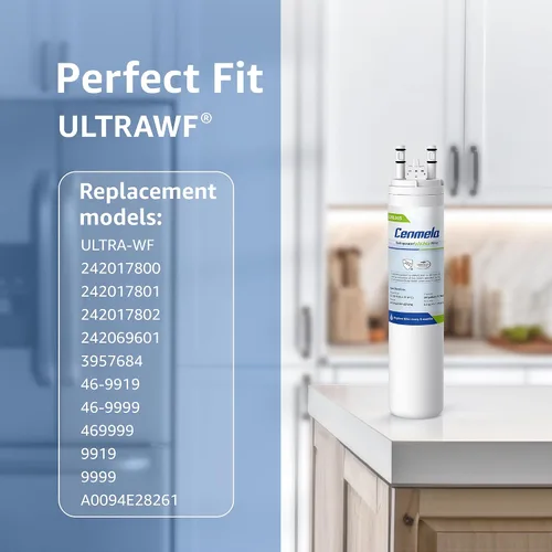 Miniatura 3 de Compatible con Frigidaire ULTRAWF, Pure Source Ultra, Kenmore 9999, 469999, 46-9999, A0094E28261, altura de 11 pulgadas, paquete de 1